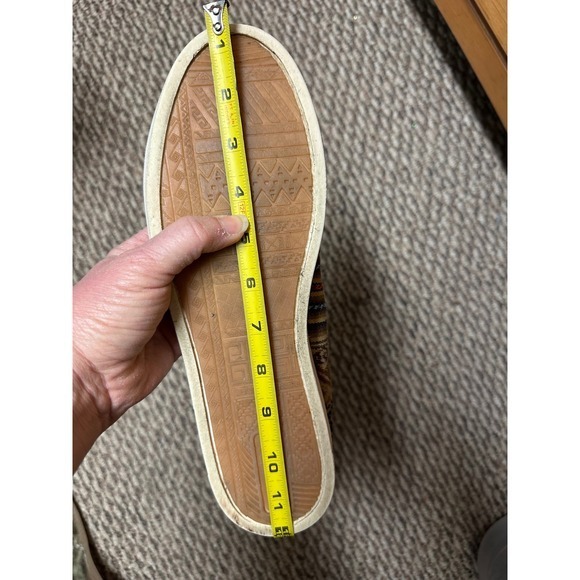 PachaMama High Top Sneakers Aztec Tribal‎ Print Canvas Sz Woman 14 or Men 12 - Picture 10 of 10